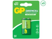 GP Batteries Greencell 1604G 9V Pil 5 Adet thumbnail 1