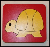 Ahşap Montessori Üçlü Puzzle thumbnail 4