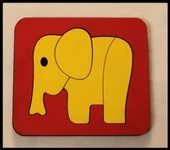 Ahşap Montessori Üçlü Puzzle thumbnail 5