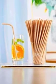 Körüklü Kraft Kağıt Pipet 200 Adet thumbnail 1