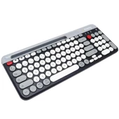 Bluetooth Klavye Mouse Set Çoklu Cihaz Bağlantılı thumbnail 4
