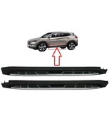 Hyundai Tucson Yan Basamak 2015-2020  Sıde Step Square Style thumbnail 2
