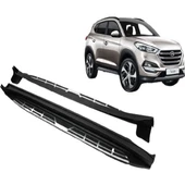 Hyundai Tucson Yan Basamak 2015-2020  Sıde Step Square Style thumbnail 1