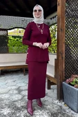 Sezen Triko Takım Bordo thumbnail 7