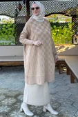 Arzu Triko Tunik Bej thumbnail 4