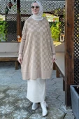 Arzu Triko Tunik Bej thumbnail 1