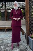 Sezen Triko Takım Bordo thumbnail 1
