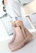 Menta Nude Cilt Fermuar Aksesuarlı Bot thumbnail 3