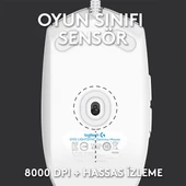 LOGITECH G G102 Lıghtsync Oyuncu Mouse Beyaz 910-005824 thumbnail 4