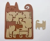 TATLI KEDİ PUZZLE: PARÇALARI BİRLEŞTİRİN, MUTLULUĞU KEŞFEDİN! thumbnail 1