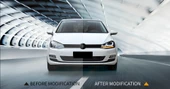 GOLF 7 MK7 2012-2018 U LED FAR GTI KIRMIZI thumbnail 6