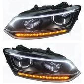 POLO 2010-2017 IÇIN UYUMLU LED FAR FULL LED thumbnail 1