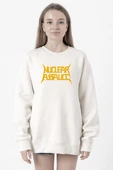 Nuclear Assault Lettern Beyaz Kadın 2ip Sweatshirt thumbnail 1