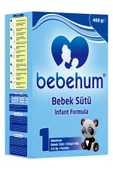 Bebehum 1 Numara Bebek Sütü 0-6 Ay 400 gr thumbnail 1