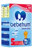 Bebehum 5 Numara Devam Sütü 2 Yaş+ 800 gr thumbnail 1