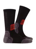 Thermoform Running Çorap Unisex 3'lü Paket Siyah thumbnail 2