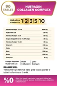 Nutraxin Beauty Collagen Complex 90 Tablet thumbnail 1