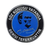 ATATÜRK - SÖZ KONUSU VATANSA   - Arma - TPU Patch thumbnail 1