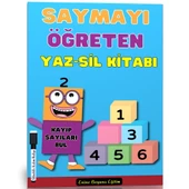 Saymayı Öğreten YAZ SİL Kitabı thumbnail 1