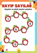 Saymayı Öğreten YAZ SİL Kitabı thumbnail 3
