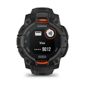 Garmin Instinct 3 – 45 mm, Solar Siyah thumbnail 6
