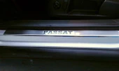 VW Passat B8 2005-2018 Kapı Eşiği Krom Paslanmaz Çelik 4 Adet thumbnail 1