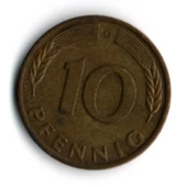 Almanya 10 Pfennig 1981-G (mp1848) thumbnail 2