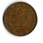 Almanya 10 Pfennig 1976-J (mp1868) thumbnail 1