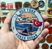 HER TÜRK ASKER DOĞAR PEÇ - Arma - TPU Patch thumbnail 2