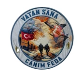 VATAN SANA CANIM FEDA PEÇ - Arma - TPU Patch thumbnail 1