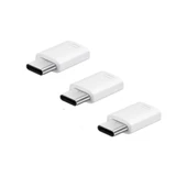 Micro USB to USB Type C Adaptörü 3-Pack EE-GN930KWEGWW thumbnail 2