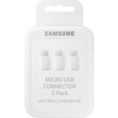 Micro USB to USB Type C Adaptörü 3-Pack EE-GN930KWEGWW thumbnail 1