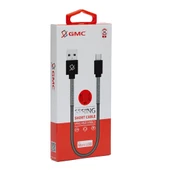 GMC Micro Usb Spring Yaylı Kısa Kablo 30cm thumbnail 2