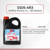 Brio Antifriz Kırmızı 3 L -56 Derece thumbnail 2