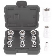 Brio Lokma Set Torx (Tork) Dişi 1/2 9 Parça (E10-E24) thumbnail 2
