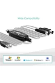 Zilevo Usb Midi Kablo Org Adaptör Keyboard Adapter 2m thumbnail 5