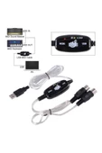 Zilevo Usb Midi Kablo Org Adaptör Keyboard Adapter 2m thumbnail 3
