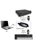 Zilevo Usb Midi Kablo Org Adaptör Keyboard Adapter 2m thumbnail 7