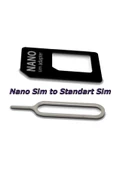 WOZLO Nano Sim Kart Adaptörü 2 Adet thumbnail 2