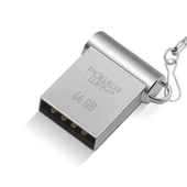 Powerway 64GB USB 3.0 Metal Mini Flash Bellek thumbnail 3