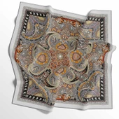 Etnik Desenli Soft Pamuk Eşarp - 04478 thumbnail 2