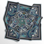 Etnik Desenli Soft Pamuk Eşarp - 04479 thumbnail 5