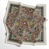 Etnik Desenli Soft Pamuk Eşarp - 04479 thumbnail 2