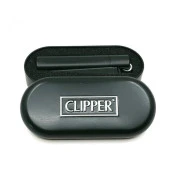 Clipper Metal Siboplu Siyah Çakmak thumbnail 2