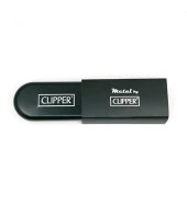 Clipper Metal Siboplu Siyah Çakmak thumbnail 4