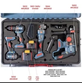 STECH END SXS402-20 V 4LÜ AKÜLÜ SET thumbnail 1