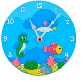 ROHS E23 Çocuk Duvar Saati 14.5 cm thumbnail 1