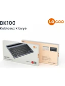 Lenovo Lecoo BK100 Beyaz Bluetooth Klavye thumbnail 6