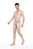 Erkek Süprem Gri Melanj Slip 741 thumbnail 2