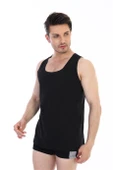 Erkek İnce Süprem Siyah Atlet 700 thumbnail 5